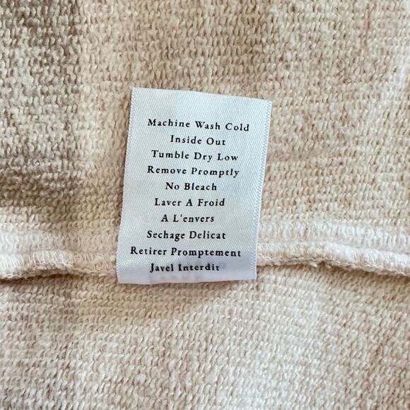 Frank & Eileen Mini Belfast Triple Fleece Peacoat Vintage Rose Size Medium - Picture 14 of 14